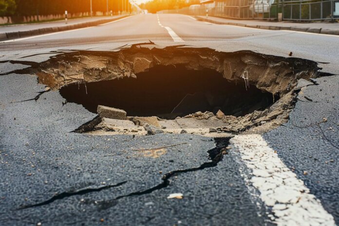 Researchers develop self-healing asphalt that repairs cracks, stops potholes from forming