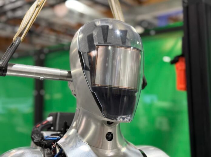head of Figure 01 Robot