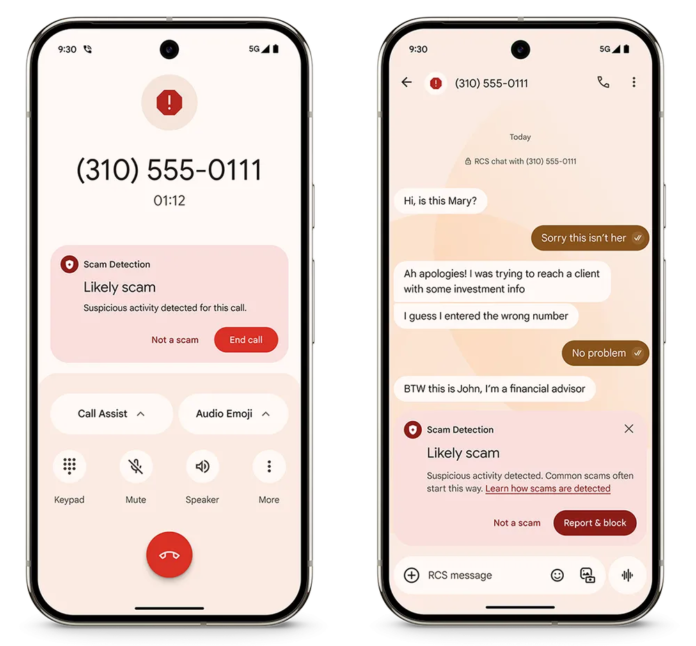 Google's latest Pixel Drop focuses on AI-powered scam detection and organization tools