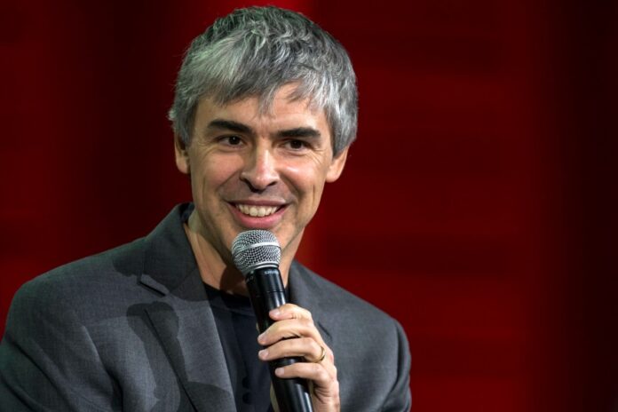 Larry Page, co-founder of Google Inc. and chief executive officer of Alphabet Inc.