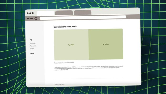 Talking with Sesame's AI voice companion is amazing and creepy - see for yourself