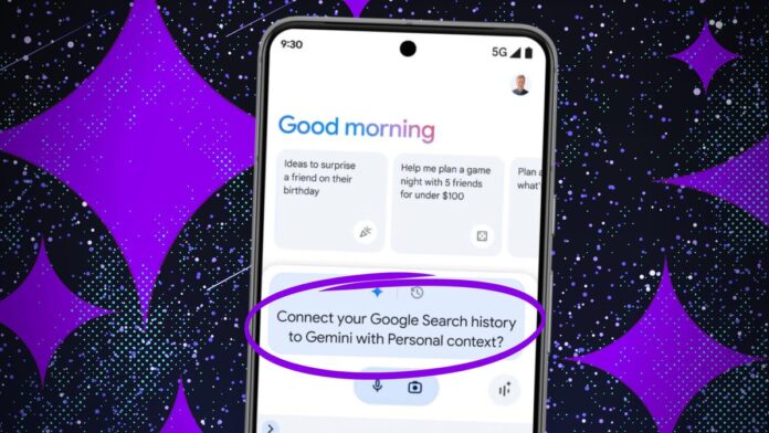 Gemini might soon have access to your Google Search history - if you let it