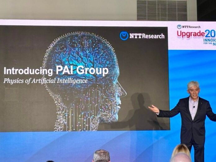 NTT launches physics of AI group and AI inference chip design for 4K video