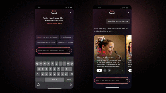 Netflix debuts its generative AI-powered search tool