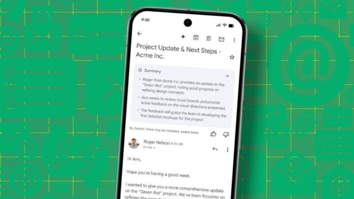 Your Gmail inbox now includes Gemini summaries by default - how to stop them