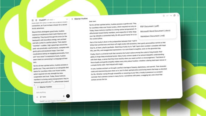 This new ChatGPT trick lets you download your Canvas work as a PDF in seconds - here's how