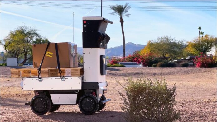 Cartken Hauler robot