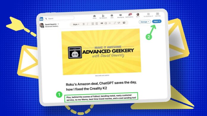How I started my own LinkedIn newsletter - in 5 easy steps