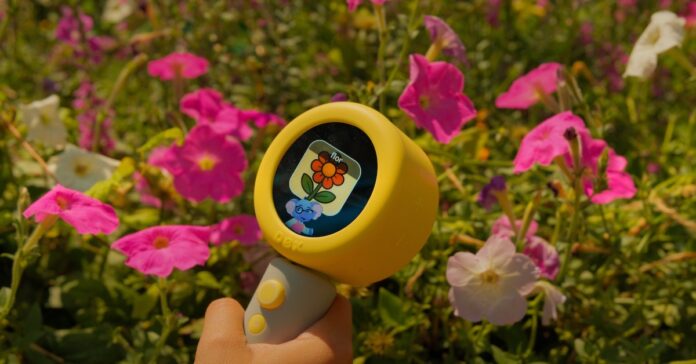 Dex is an AI-powered camera device that helps children learn new languages