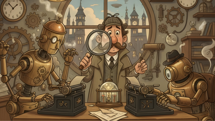 A detector tries to detect AI writing, generated with ChatGPT