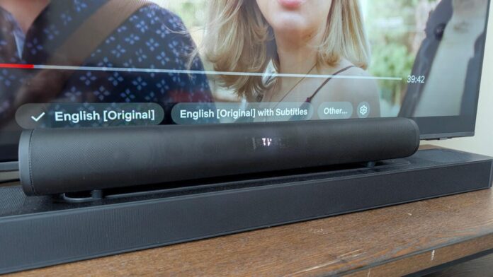Can't hear TV dialogue? This portable soundbar worked wonders for my audio (at a low price)